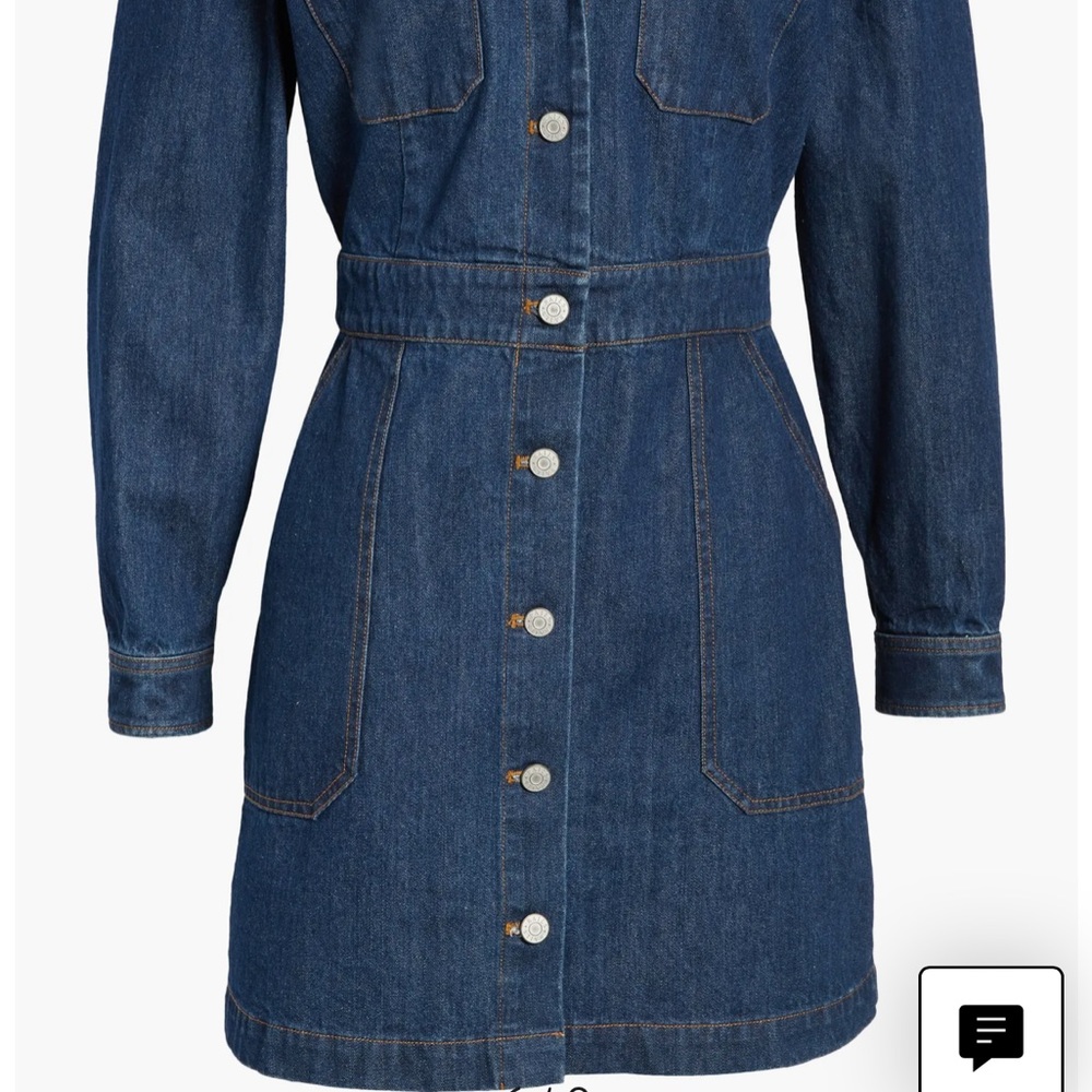 NWT - RAILS Lisette Long Sleeve Denim Shirtdress